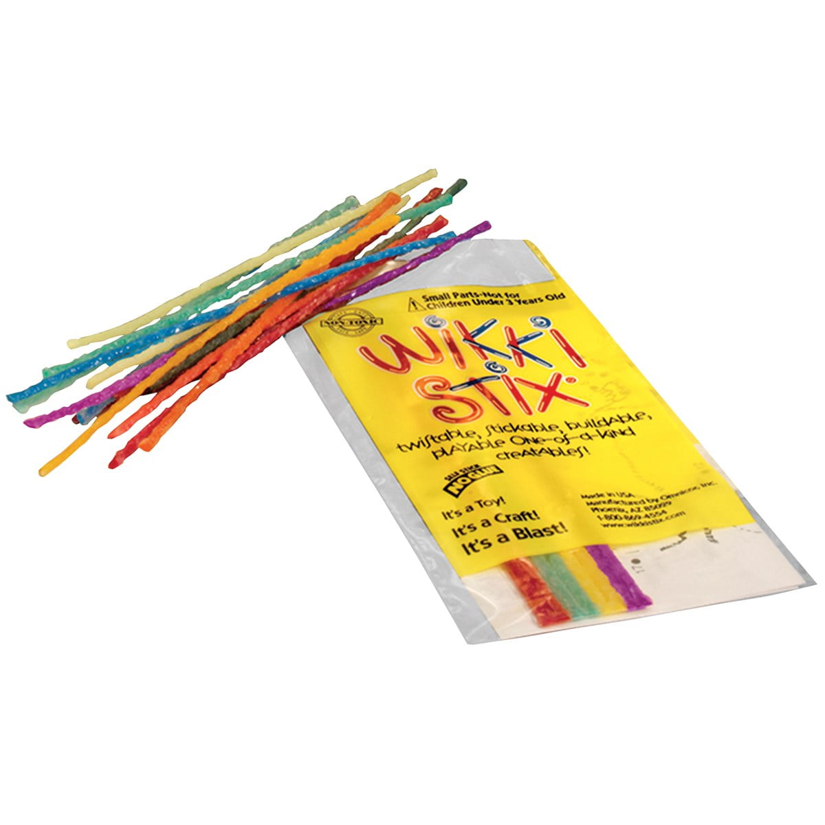 Wikki Stix - Individually Packaged - Assorted Fun Favors - Pack of 50 