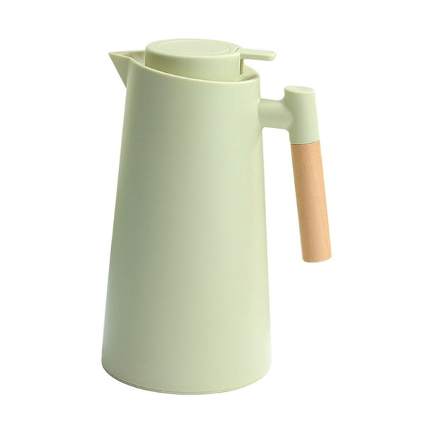 Cafetera aislada de 1 litro, cafetera de doble vacío Tomshoo Verde