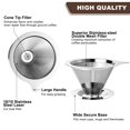 thumbnail image 4 of Filtro de café para verter en acero inoxidable mejorado Annexx, 4 of 7