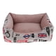 thumbnail image 2 of Lavable Corto De Perro Gato Sofá Nest Kennel Cama Casa De Mascotas Impresión de coches, 2 of 8