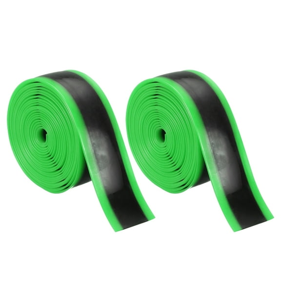 Uxcell 2Pcs Bike Tire Liner Inner Tube Bicycle Flat Protector for Road 20-23c, Green