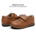 thumbnail image 6 of Blikcon Toddler Boys Dress Shoes Hook and Loop School Uniform Shoes, 6 of 8