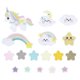 thumbnail image 1 of 1 Set Adorable Embroidery Patches Dress Patches Clothing Decor Sewing Patches, 1 of 3