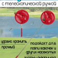 thumbnail image 1 of Kids' Telescopic Foldable Insect & Fish Net - 20cm Diameter Orange Mesh with 85cm Extendable Handle (36cm Collapsed) for Outdoor Butterfly Catching, Pond Fishing & Pool Play - Ages 3-18 Unisex Nature, 1 of 1