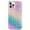 Rainbow, variant on iPhone 13 Pro Case, 6.1 Inch, Soft TPU Gradient Gloss Shell Cover Pattern Case for Apple iPhone 13, Rainbow