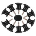 thumbnail image 3 of HONMEET 100pcs Guitar Strap Lock Buttons with Screws - Metal Mushroom End Pins Replacement for Acoustic Electric Bass Ukulele, 3 of 7