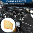 thumbnail image 2 of Filtro de Aire del Motor Unique Bargains No.13717521037/13717521023 para BMW 545i Base 4.4L 2004 2005 Elemento de Filtro de Aire de Larga Vida 1 Pcs, 2 of 7