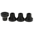 thumbnail image 2 of 4 Uds muleta de goma bastón extremo puntas de repuesto almohadillas de extremo negro 13mm Yuyangstore Enduro de goma de las puntas de la muleta, 2 of 8