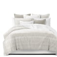 thumbnail image 1 of Wethersfield Linen Super Queen Comforter & 2 Shams Set, plus 2 bonus cushions, 1 of 5