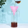 thumbnail image 5 of Juego de 6 embudos de plástico multiusos - Embudos para botellas de llenado de uso en la cocina - Juego de embudos pequeños - Mini/pequeño//grande - Grado alimenticio y sin Bpa, 5 of 5