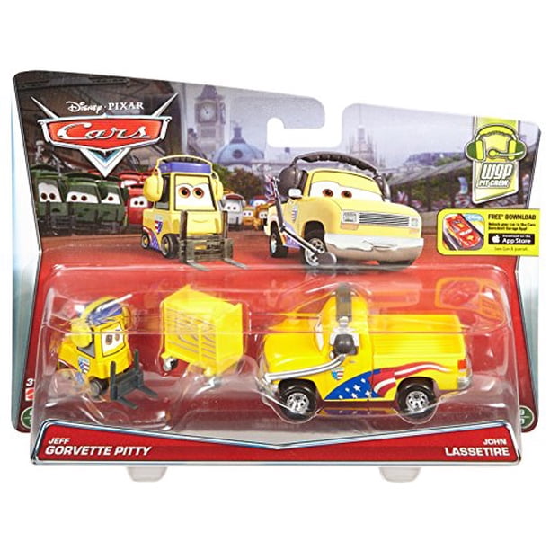 Disney/Pixar Cars Jeff Gorvette's Pitty and Chief John Lassetire