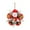 D, variant on chaungfeng Large Snowman Ornaments, 11inch Snowman Figurine Hanging Decorations with Flower-Shaped Back Panel, Berries and Pine Needles for Holiday Xmas Door Wall Tree Decor