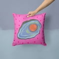 thumbnail image 2 of Carolines Treasures LD6135PW1414 14 x 14 in. Oyster Decorative Fabric Pillow, 2 of 4