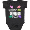 thumbnail image 3 of Inktastic Grandma's Fishing Buddy with Colorful Fish Boys or Girls Baby Bodysuit, 3 of 5