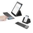 thumbnail image 3 of Plegable Inalámbrico Portátil Bluetooth 3.0 Panel Táctil Plegable - Plata Sunnimix Teclado Bluetooth plegable, 3 of 8
