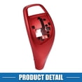 thumbnail image 6 of Gear Shift Lever Cover Automotive Gear Shift Knob Trim for BMW 1 2 3 4 5 6 7 Series X3 X4 F30 F10 Red, 6 of 7