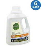 Seventh Generation Blue Eucalyptus and Lavender Natural 2X Concentrated Liquid Laundry Detergent, 50 Fl oz, (Pack of 6)
