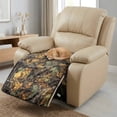 thumbnail image 3 of Kuiaobaty Camo Hunting Print Armless Recliner Cushion Slipcover, Quilted Furniture Protector Stay in Place, Waterproof Reclining Sofa Cover for Living Room, Bedroom, 3 of 7