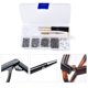 thumbnail image 5 of Solución para la reparación de anteojos, surtido de tornillos y almohadillas nasales: juego de herramientas completo para una cómoda autorreparación, diseño portátil para reparaciones sobre la, 5 of 5
