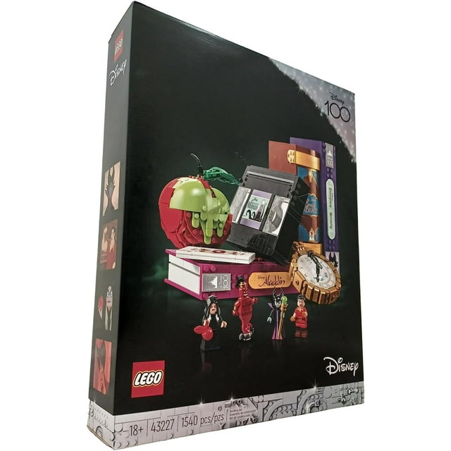 Lego Disney 100 Disney Villains Icon Christmas 43227 Toy Block Present Fantasy Girl Adult