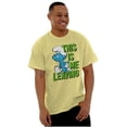 thumbnail image 5 of Smurfs Funny Attitude Don't Care Men's Graphic T Shirt Tees Brisco Brands X, 5 of 6