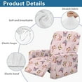 thumbnail image 5 of Xixirimido Butterflies Pink Pattern Recliner Chair Covers 4 Pieces, Stretch Lazy Boy Recliner Cover, Recliner Sofa Slipcover with Pockets, Furniture Protector for Living Room, Pets, Kids, 5 of 8