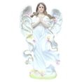 thumbnail image 2 of Escultura de estatua de ángel religioso, de arte religiosas, manualidades, decoración de exhibición de mesa 25cm perfke Estatua de ángel, 2 of 9