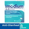 Imodium A-D Diarrhea Relief Caplets, Loperamide Hydrochloride, 6 Count