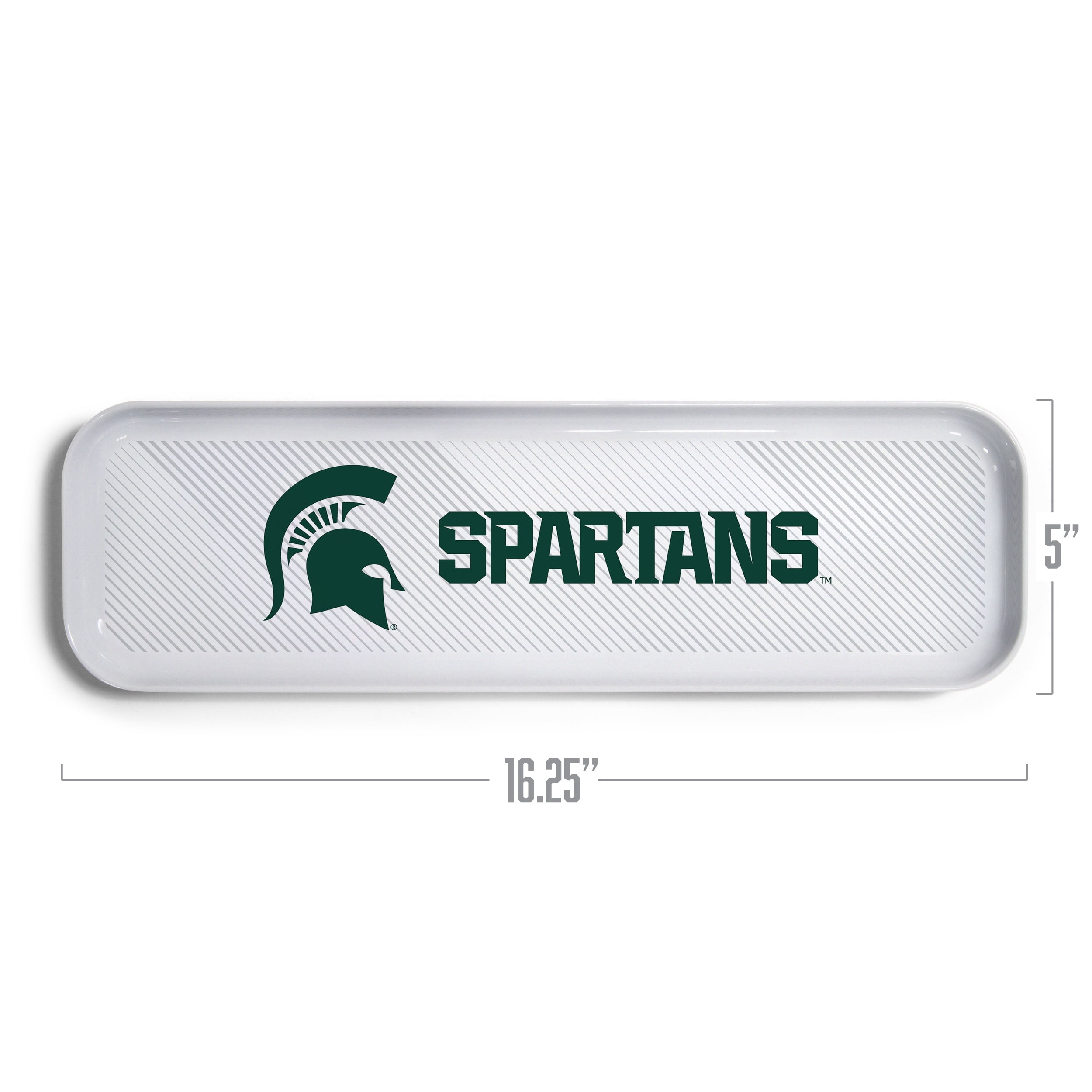 YouTheFan NCAA Michigan State Spartans Small Snack Platter