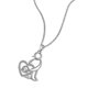 thumbnail image 2 of 925 Sterling Silver Pendant Animal Birds Love Heart Cubic Zirconia Women's Necklace Jewellery 26-27s, 2 of 5