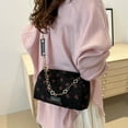 thumbnail image 2 of Casual Women's Strawberry Pillow Bag Corduroy With Chain Shoulder Crossbody Purse Handbag For Travel And Daily Use, 2 of 8
