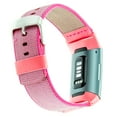 thumbnail image 2 of Woven Nylon Band for Fitbit® Charge 3™ - Pink, 2 of 5