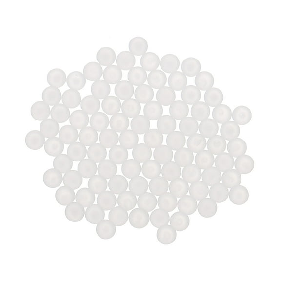 200 Packs PP Plastic Bearing Balls 3/32" (2.381mm) Solid Plastic Balls, White