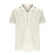 thumbnail image 5 of Mens Casual de Manga Corta Botón Abajo Camisas Cuello Turndown Color Sólido Botón Blusa, Suelto Ajuste Poliéster Camisa de Verano, Lavado de Manos Casual, 5 of 7