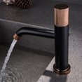 thumbnail image 3 of Hot Cold Faucet, Thread Retro Style Rounded Edges Water Faucet, Corrosion Resistant for Home Bathroom Hotel Kitchen, 3 of 7