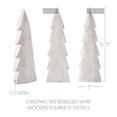 thumbnail image 4 of VHC Brands Christmas Tree Distressed White Wooden Figurine 15.75x5x1.5, 4 of 4