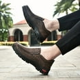 thumbnail image 6 of Men's All-Season Slip-On Loafers, Wear in Spring and Autumn, Dressy Shoes, Durable Non-Slip Outdoor Shoes for Daily Office, 6 of 9