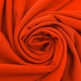 thumbnail image 2 of 60" Wide Venezia Poly Spandex Fabric - (200 GSM), Medium Weight, 2-Way Stretch, Soft & Breathable for Apparel, Activewear, Leggings, Decorations, Headband & DIY-Orange Neon, 2 of 4