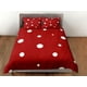 thumbnail image 3 of Juego de Funda Nórdica Roja Colcha, Ropa de Cama de Dormitorio con Funda de Almohada, 3 of 4