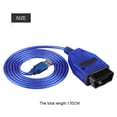 thumbnail image 4 of OBD2 USB Cable Scanner for Car Diagnostic - KKL 409.1 Blue, 4 of 10