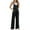 Black, variant on Patlollav Womens Jumpsuits Wide Leg Casual Summer Outfits Rompers Jumpers Sleeveless Straps with Pockets