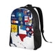 thumbnail image 2 of Disketp The Map Of United States Mochila Unisex de Apertura Lateral Completa, Mochila para Laptop para Escuela, Trabajo y Viajes, 2 of 8