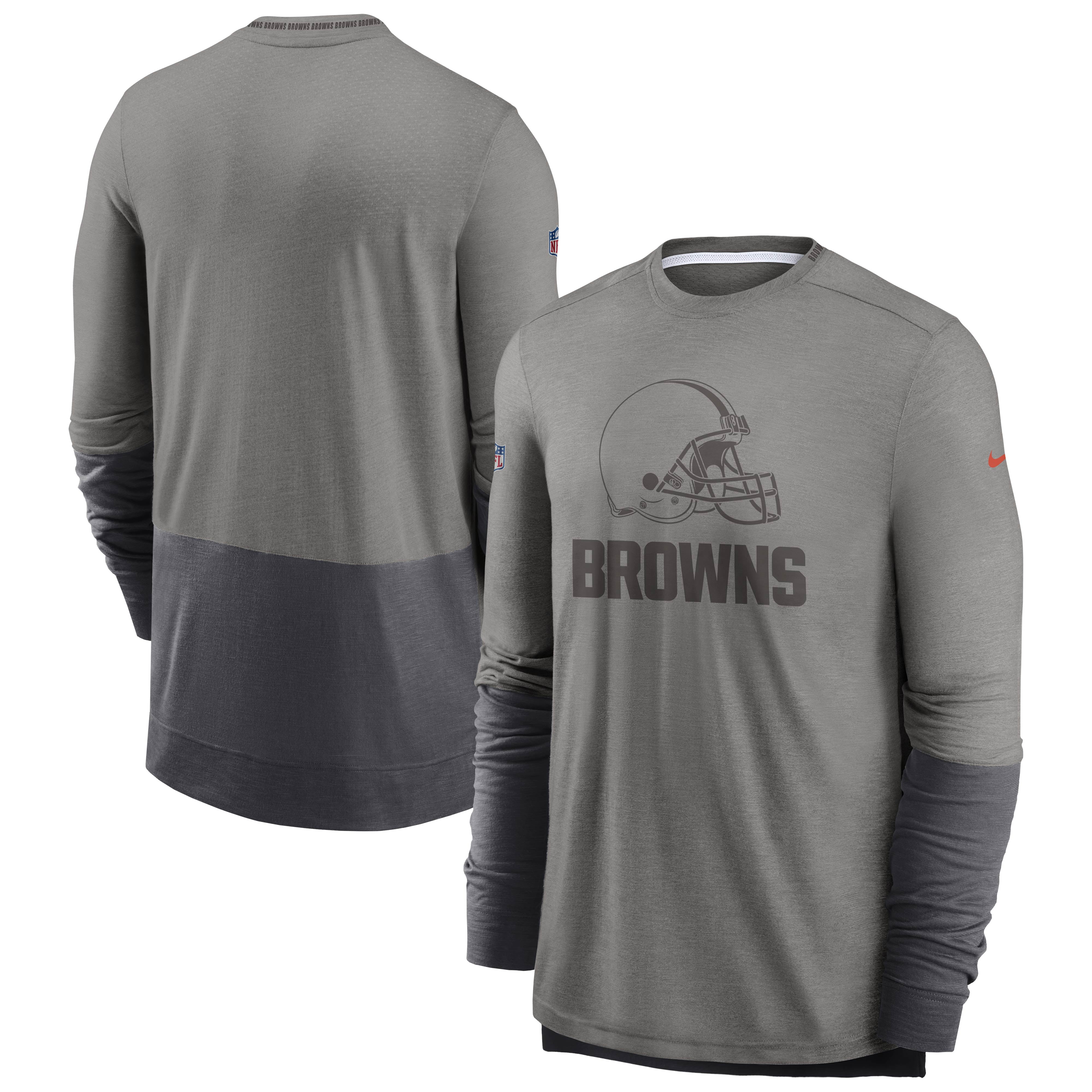 cleveland browns thermal shirt