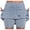 A-Blue991, variant on Wxolcjlv Womens Floral Print Skort High Waist Built‑In Short Workout Casual Skirts