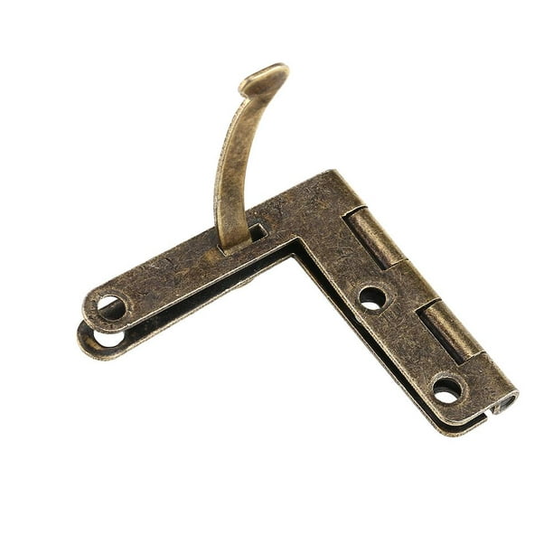 Garosa 20pcs 90° Angle Support Spring Hinge for Small Jewelry Wine