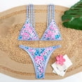 thumbnail image 5 of Womens Floral Bikini Sets High Waisteded Bikini Sets Two Piece Swimsuit for Women Trendy Swim Suits for Women 2026 Beach Pool Party, 5 of 7