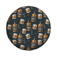 thumbnail image 3 of Spare Tire Cover, Cigar Wheel Cover Tire Covers for Trailers Car Truck Camper Universal Tire Covering Fits Diameter 16 inch, 3 of 7