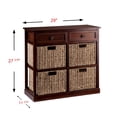 thumbnail image 3 of SEI Kenton 4-Basket Storage Organizer, 3 of 6