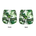 thumbnail image 5 of Vsdgher Football 7 Print Women's Running Double Layer Shorts High Waisted with Pockets Elastic Yoga Workout Athletic Gym Sports, 5 of 8