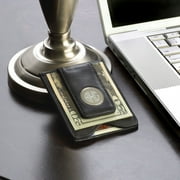 Personalized Leather Wallet & Money Clip
